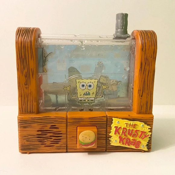 2004  Spongebob Squarepants The Krusty Krab Talking Water Game - Picture 1 of 16